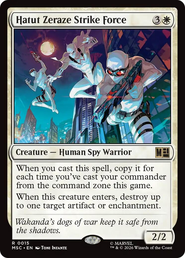 Image for Hatut Zeraze Strike Force (15) (MSC) - Magic: The Gathering