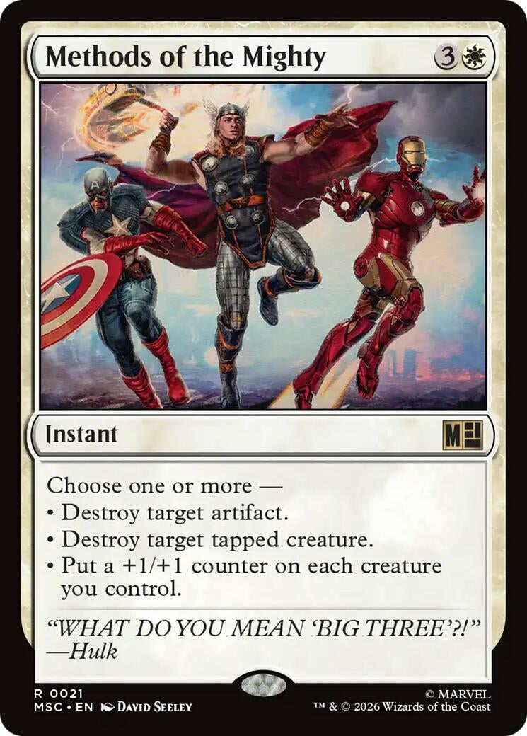 Image for Methods of the Mighty (21) (MSC) - Magic: The Gathering