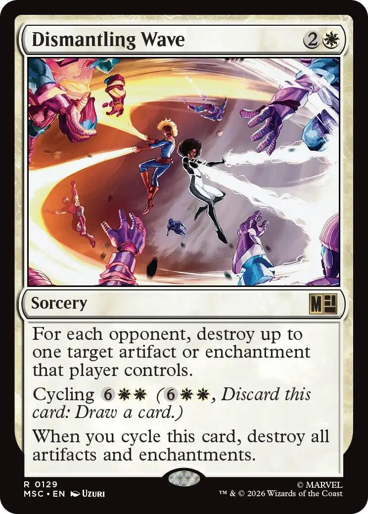 Image for Dismantling Wave (129) (MSC) - Magic: The Gathering