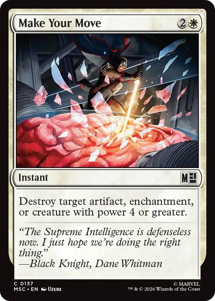 Image for Make Your Move (137) (MSC) - Magic: The Gathering