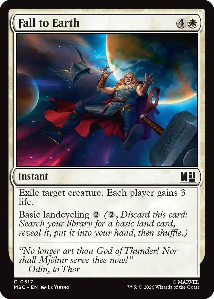Image for Fall to Earth (517) (MSC) - Magic: The Gathering