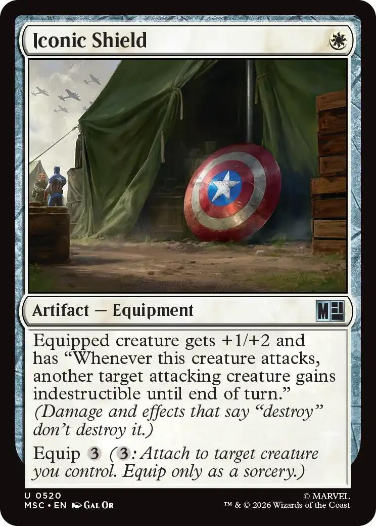 Image for Iconic Shield (520) (MSC) - Magic: The Gathering