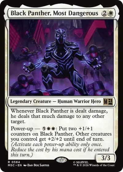 Black Panther, Most Dangerous (584) (MSC)