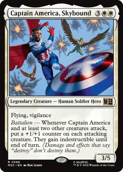 Captain America, Skybound (588) (MSC)