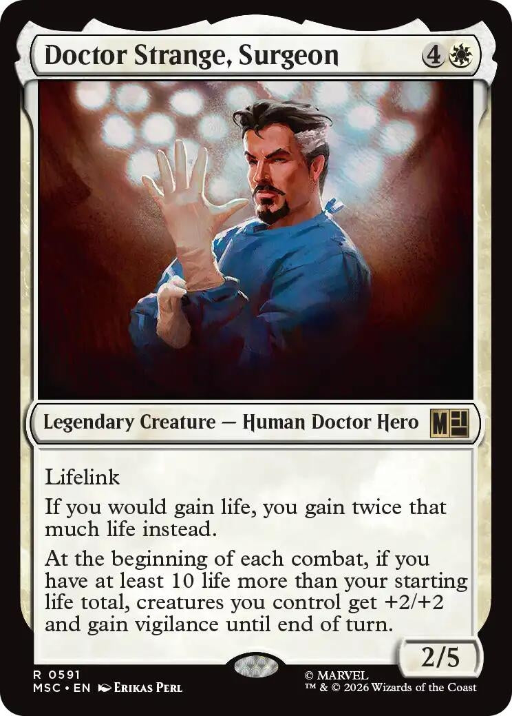 Image for Doctor Strange, Surgeon (591) (MSC) - Magic: The Gathering