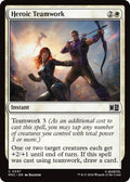 Image for Heroic Teamwork (597) (MSC) - Magic: The Gathering