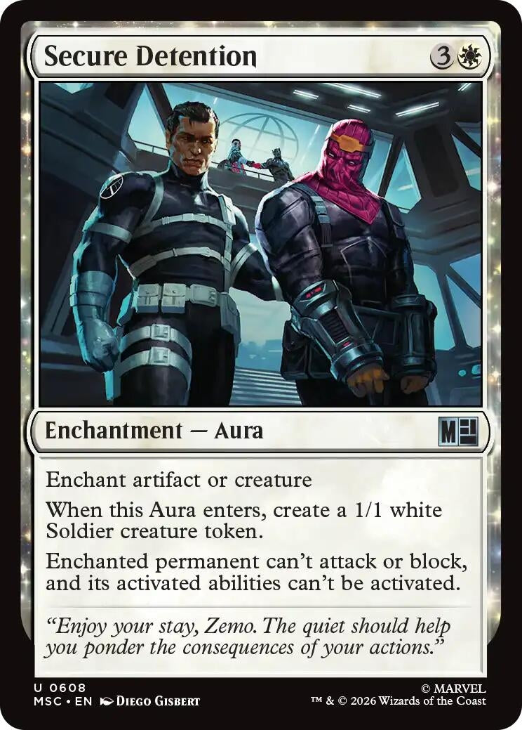 Image for Secure Detention (608) (MSC) - Magic: The Gathering