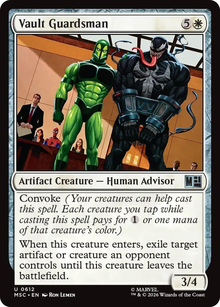 Image for Vault Guardsman (612) (MSC) - Magic: The Gathering