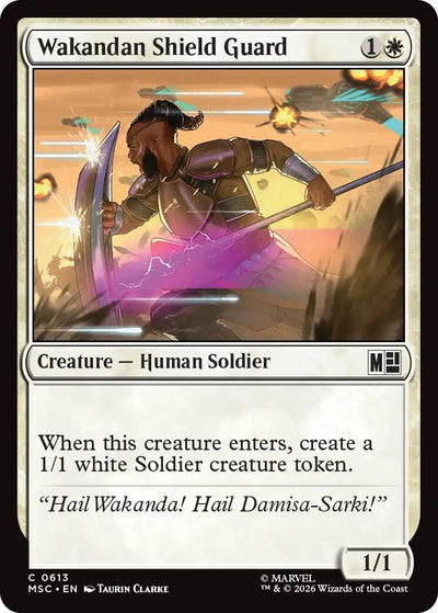 Wakandan Shield Guard (613) (MSC)
