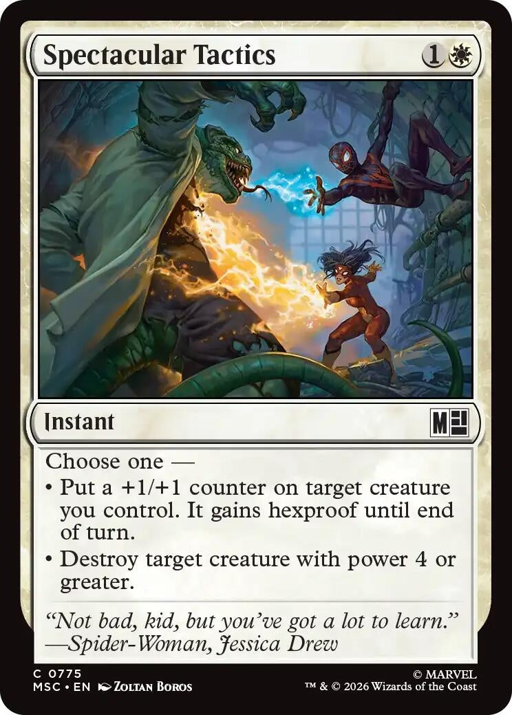 Image for Spectacular Tactics (775) (MSC) - Magic: The Gathering