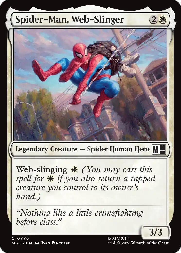 Image for Spider-Man, Web-Slinger (776) (MSC) - Magic: The Gathering
