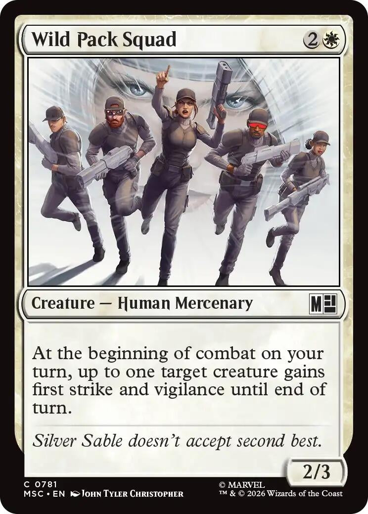 Image for Wild Pack Squad (781) (MSC) - Magic: The Gathering