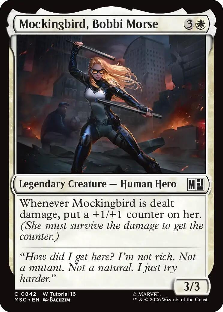 Image for Mockingbird, Bobbi Morse (0842) (842) (MSC) - Magic: The Gathering