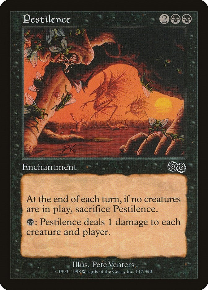Image for Pestilence (147) (USG) - Magic: The Gathering