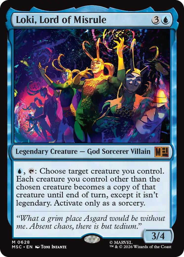 Image for Loki, Lord of Misrule (628) (MSC) - Magic: The Gathering