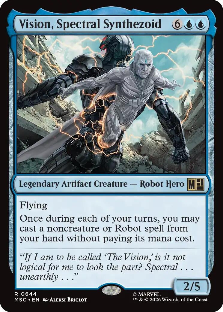 Image for Vision, Spectral Synthezoid (644) (MSC) - Magic: The Gathering