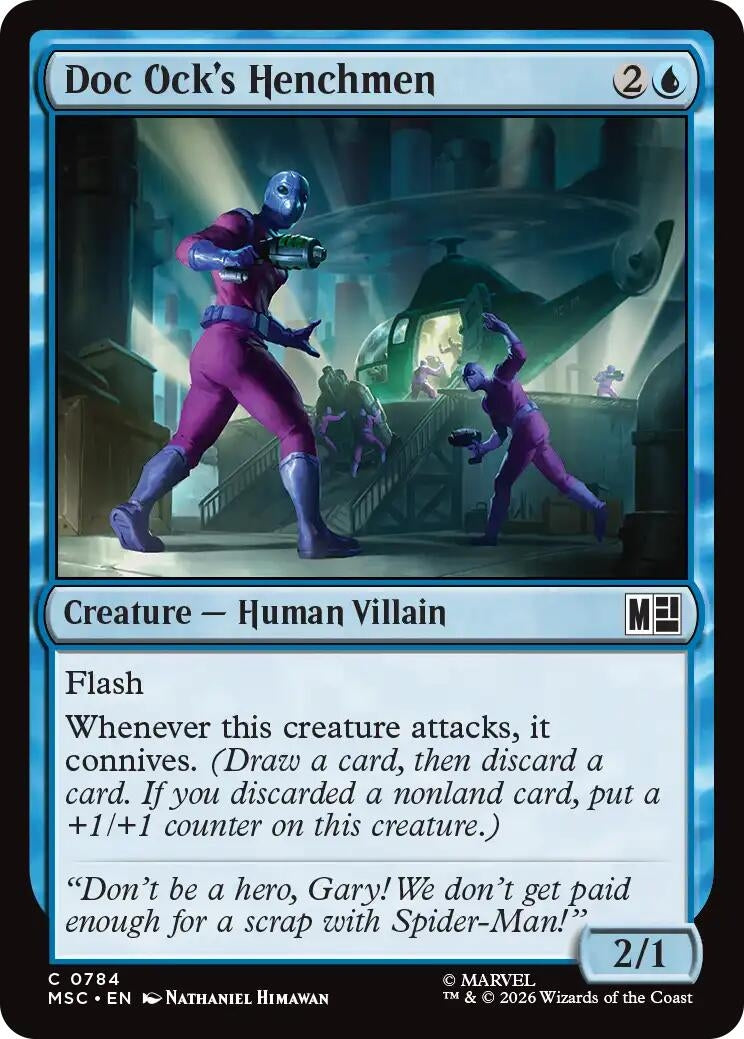 Image for Doc Ock's Henchmen (784) (MSC) - Magic: The Gathering