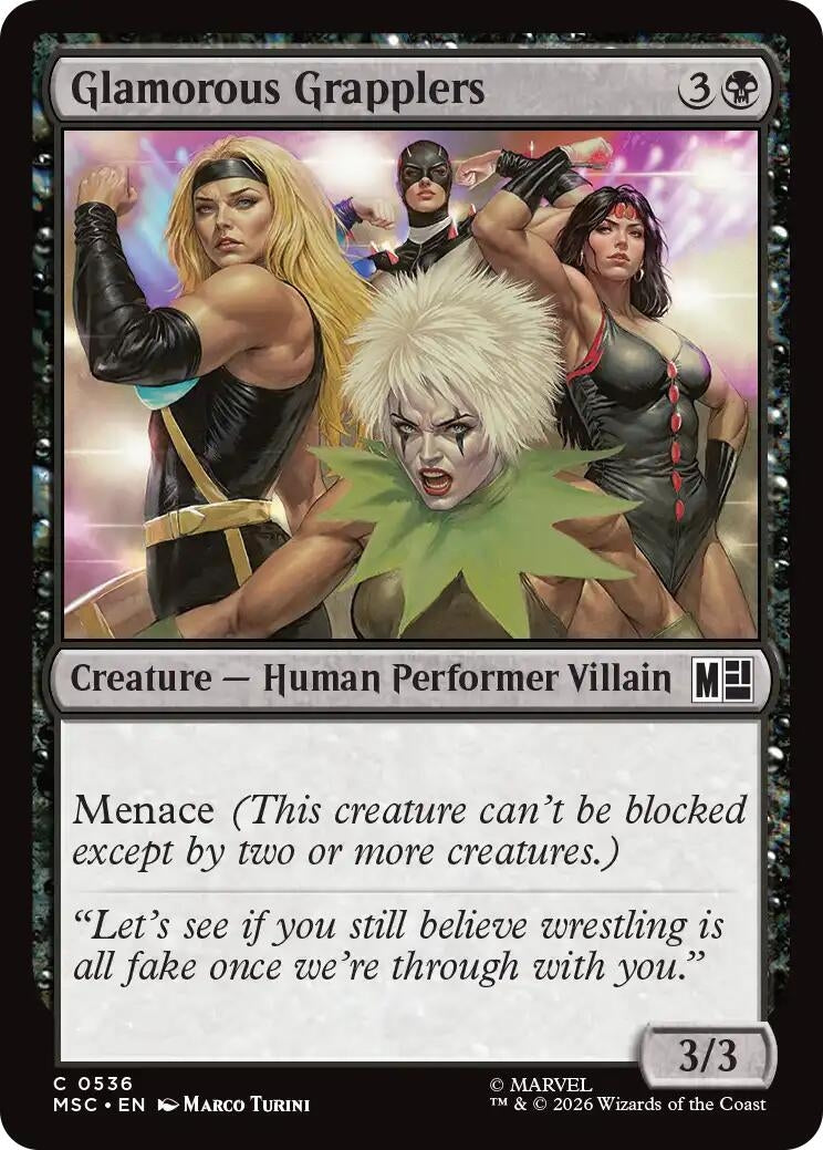 Image for Glamorous Grapplers (536) (MSC) - Magic: The Gathering