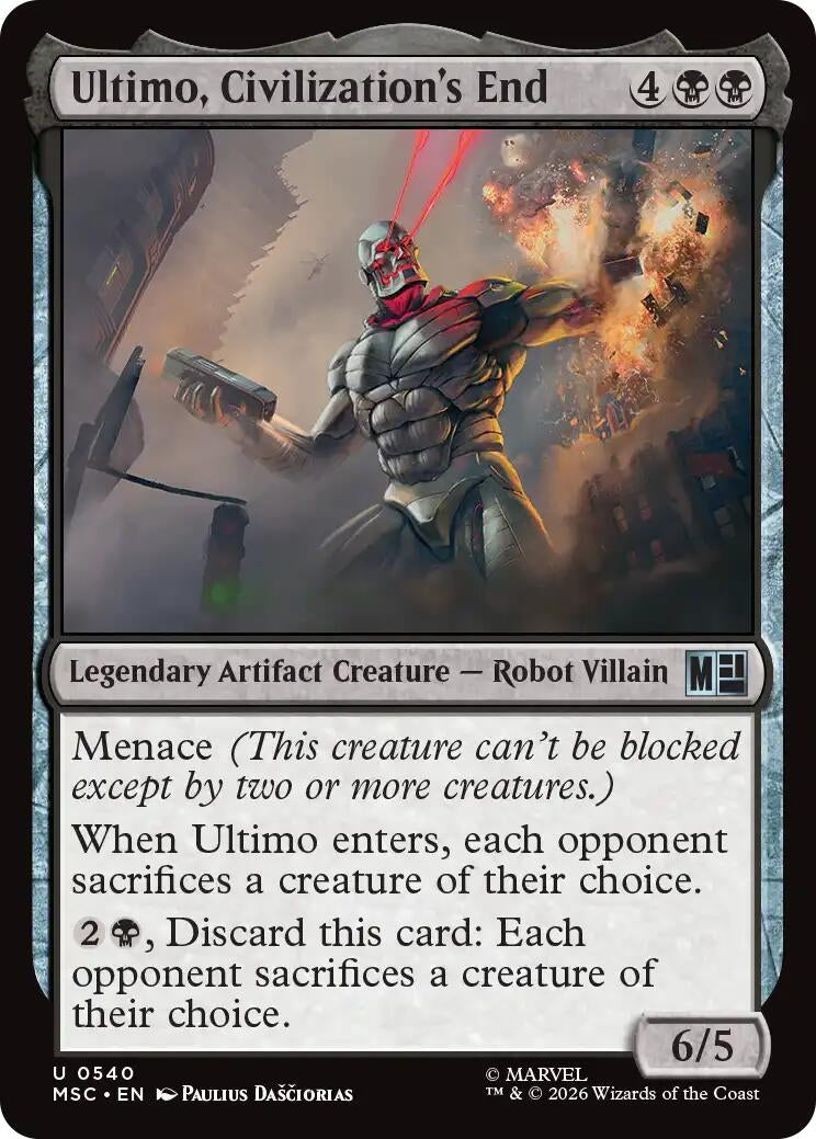 Image for Ultimo, Civilization's End (540) (MSC) - Magic: The Gathering