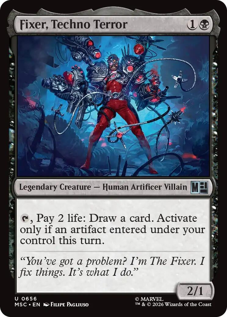Image for Fixer, Techno Terror (656) (MSC) - Magic: The Gathering