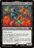Image for Green Goblin, Back for More (657) (MSC) - Magic: The Gathering