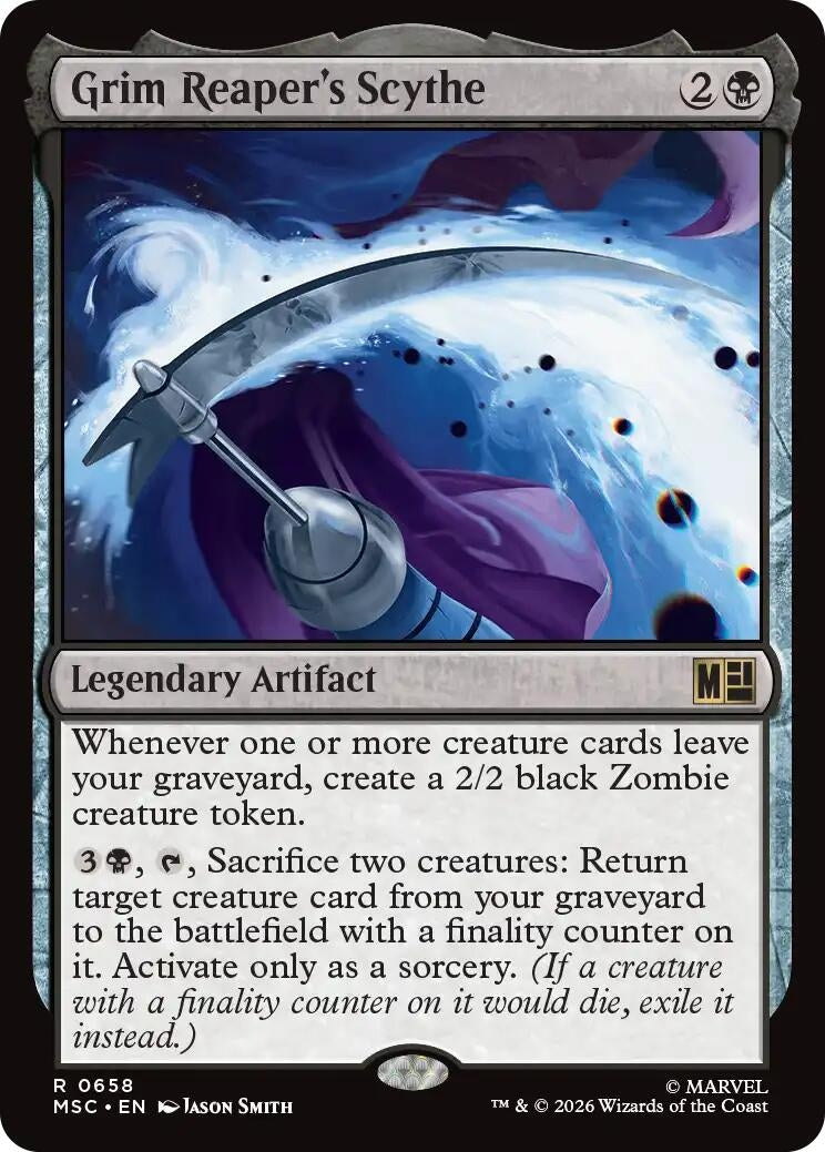 Image for Grim Reaper's Scythe (658) (MSC) - Magic: The Gathering