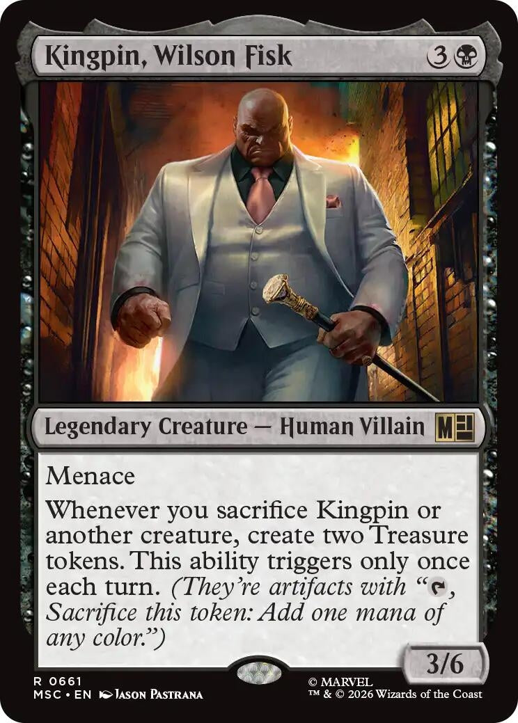 Image for Kingpin, Wilson Fisk (661) (MSC) - Magic: The Gathering