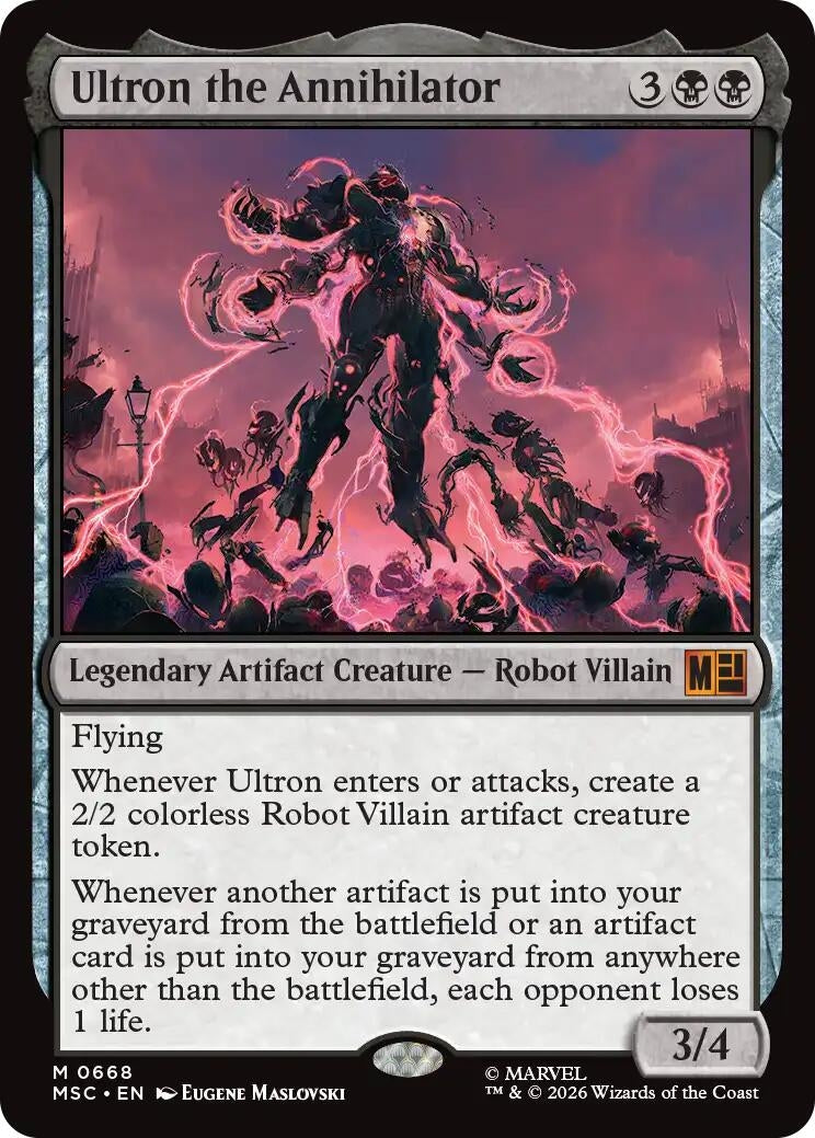 Image for Ultron the Annihilator (668) (MSC) - Magic: The Gathering