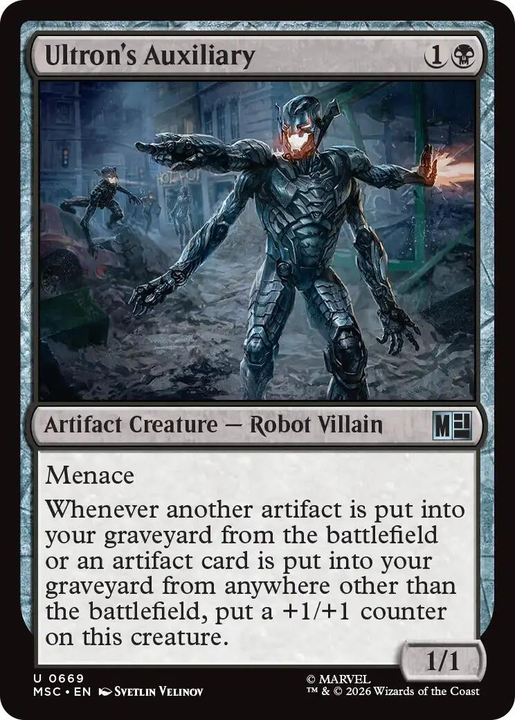Image for Ultron's Auxiliary (669) (MSC) - Magic: The Gathering