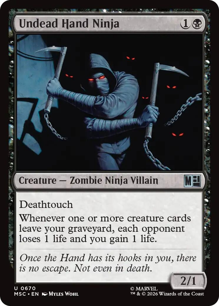 Image for Undead Hand Ninja (670) (MSC) - Magic: The Gathering
