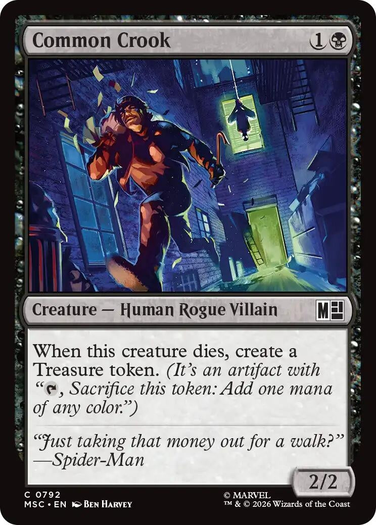 Image for Common Crook (792) (MSC) - Magic: The Gathering
