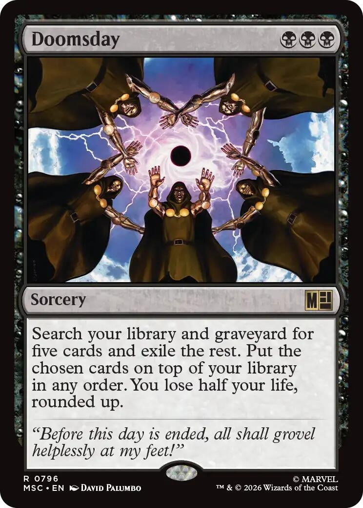 Image for Doomsday (796) (MSC) - Magic: The Gathering