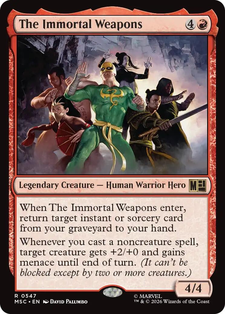Image for The Immortal Weapons (547) (MSC) - Magic: The Gathering