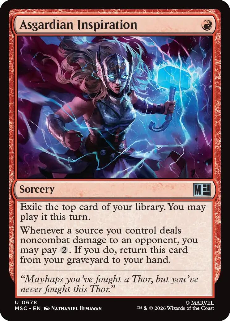 Image for Asgardian Inspiration (678) (MSC) - Magic: The Gathering