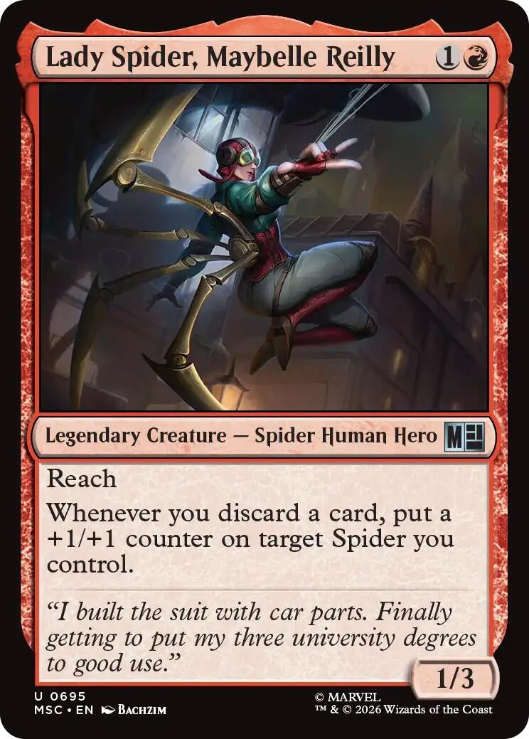 Image for Lady Spider, Maybelle Reilly (695) (MSC) - Magic: The Gathering