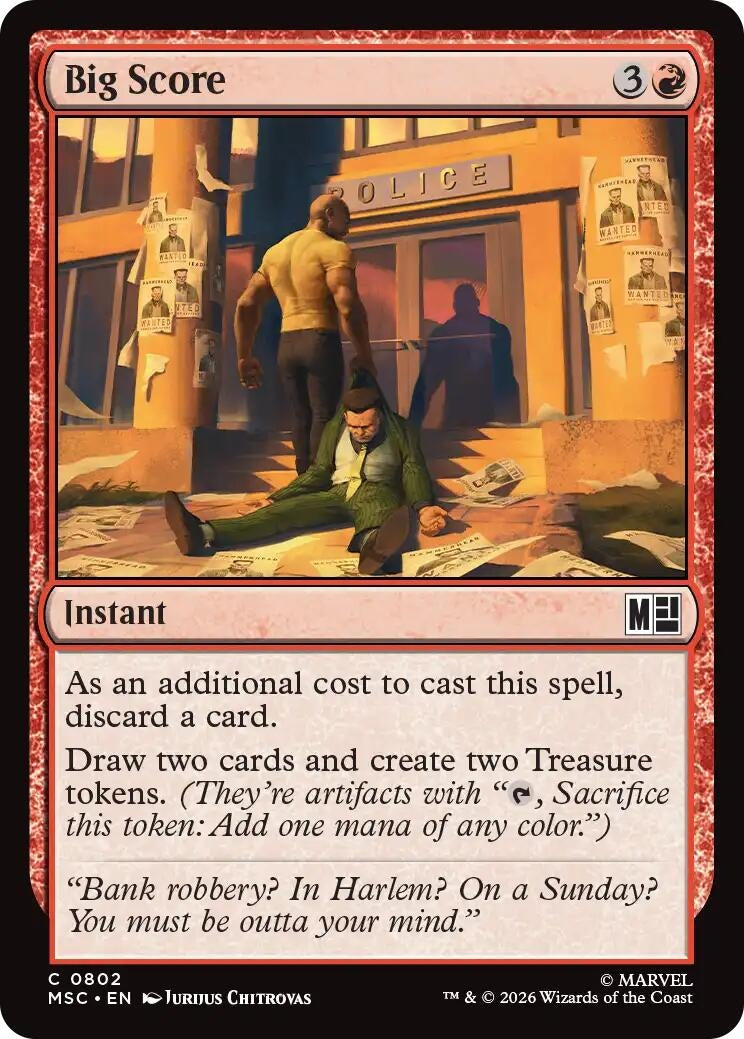 Image for Big Score (802) (MSC) - Magic: The Gathering
