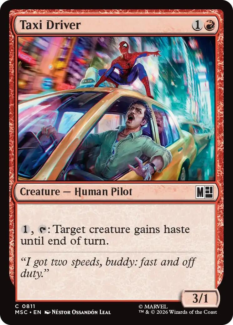 Image for Taxi Driver (811) (MSC) - Magic: The Gathering