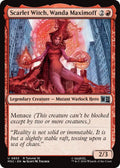 Image for Scarlet Witch, Wanda Maximoff (0855) (855) (MSC) - Magic: The Gathering