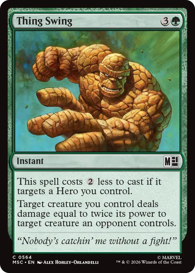 Image for Thing Swing (564) (MSC) - Magic: The Gathering