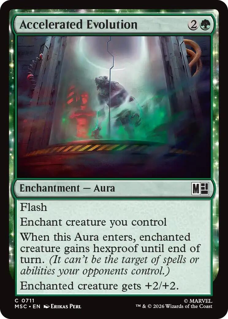 Image for Accelerated Evolution (711) (MSC) - Magic: The Gathering