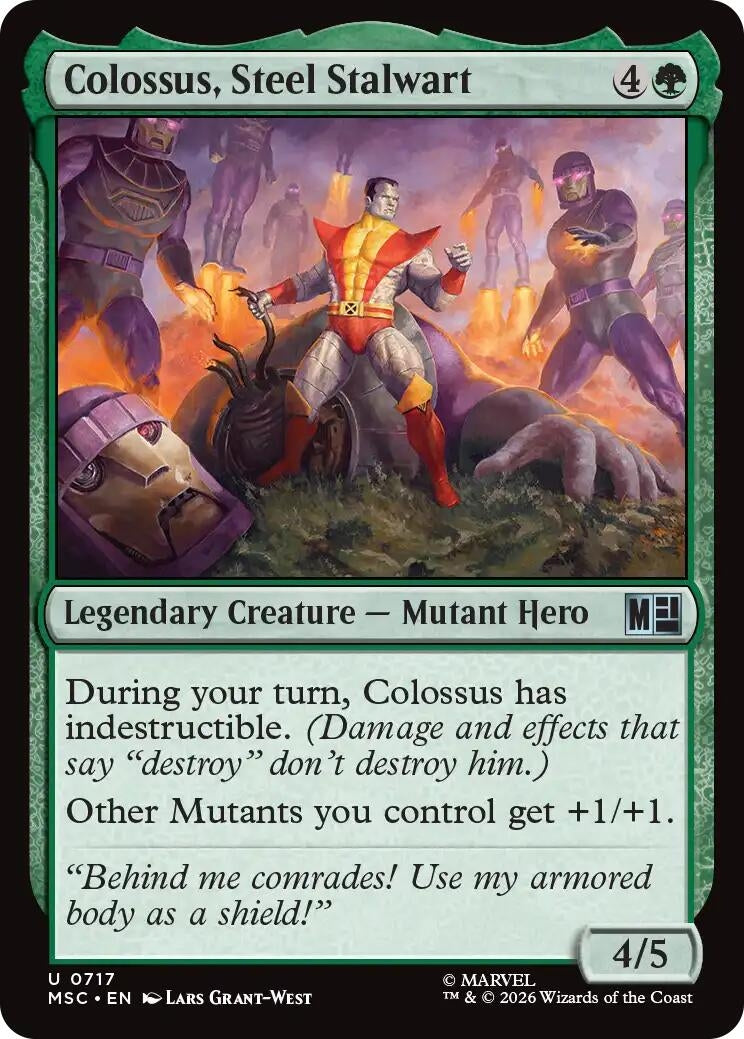 Image for Colossus, Steel Stalwart (717) (MSC) - Magic: The Gathering