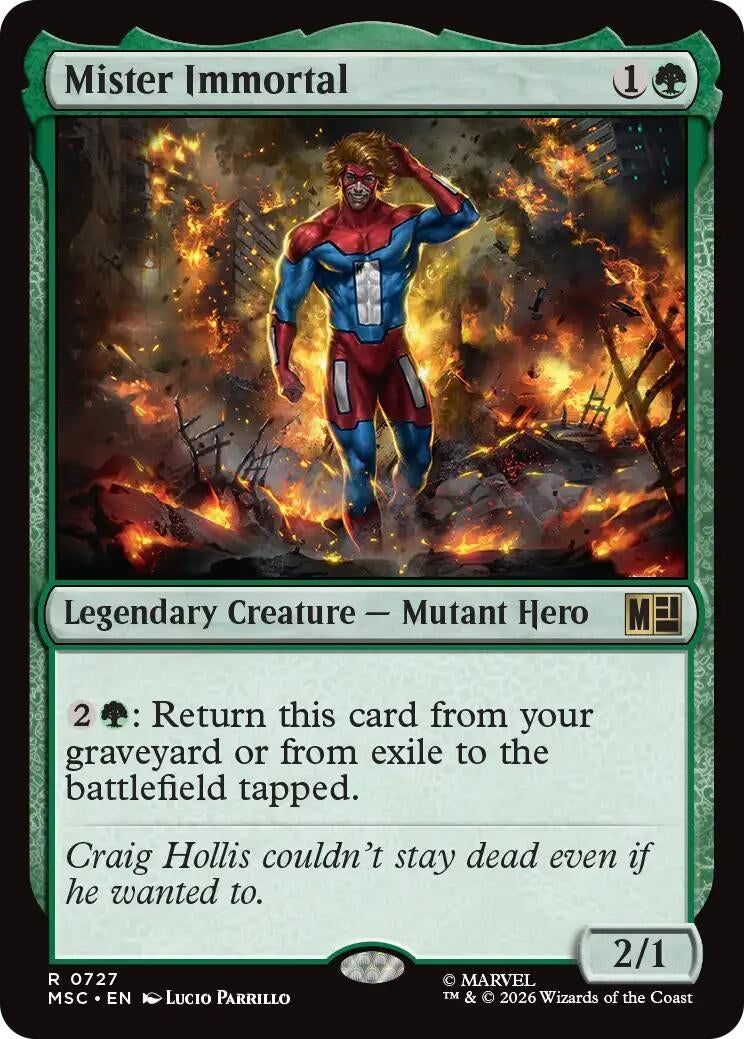 Image for Mister Immortal (727) (MSC) - Magic: The Gathering
