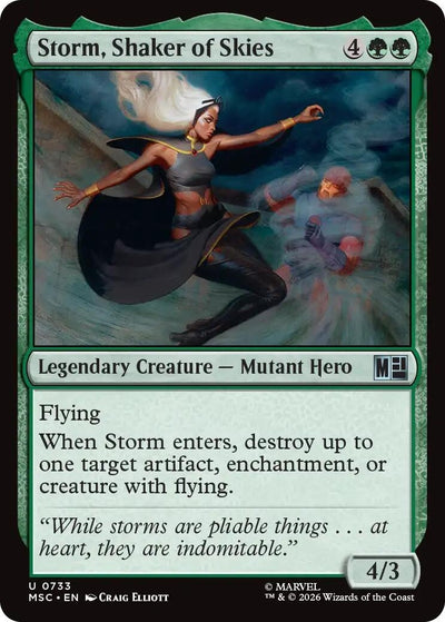 Storm, Shaker of Skies (733) (MSC)