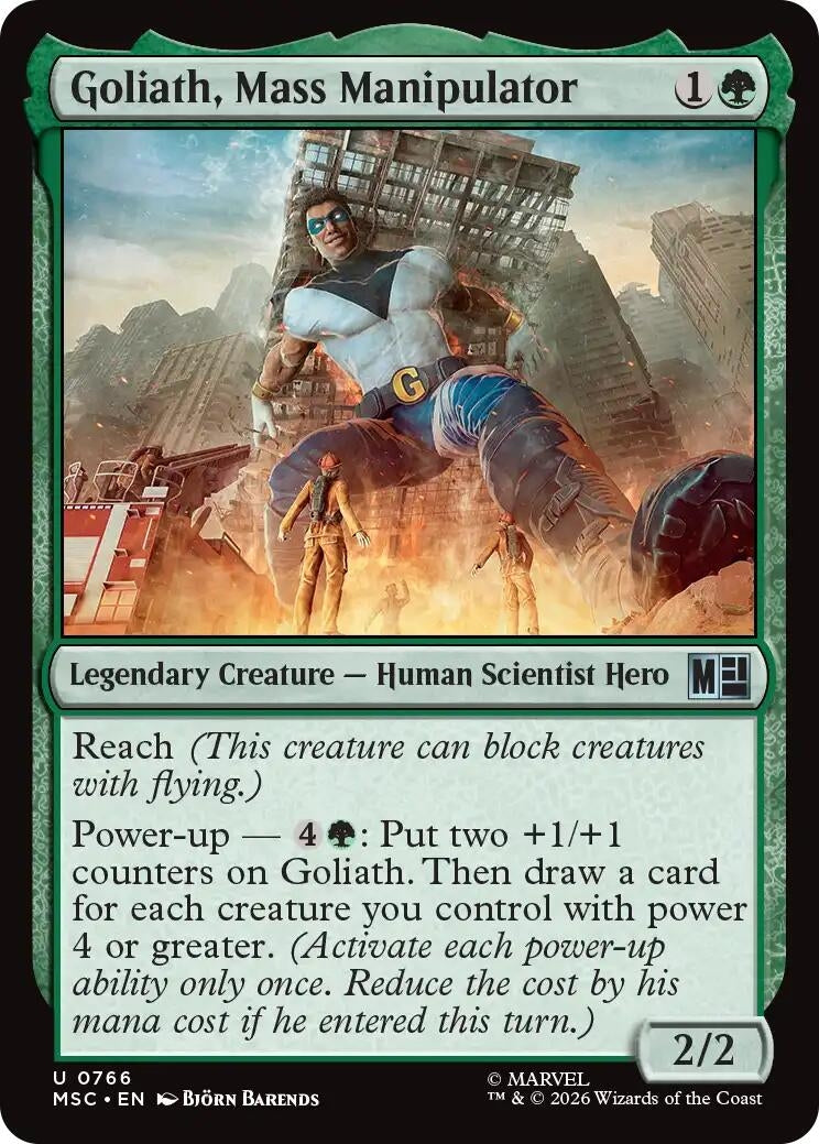 Image for Goliath, Mass Manipulator (766) (MSC) - Magic: The Gathering