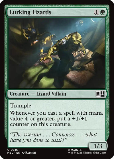 Lurking Lizards (816) (MSC)
