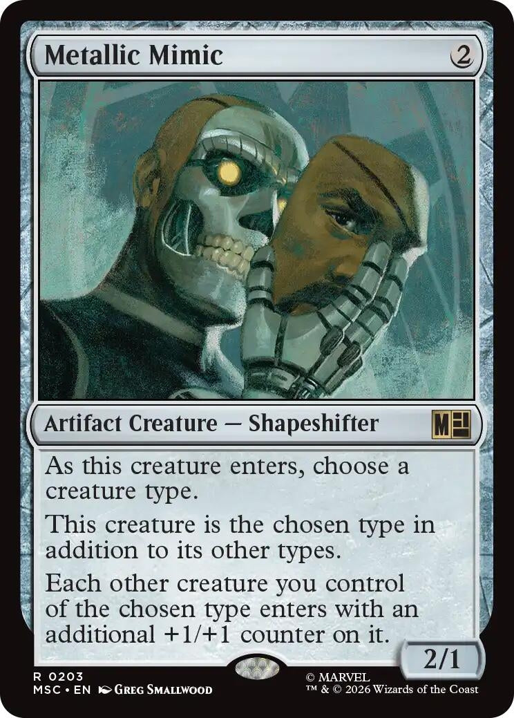 Image for Metallic Mimic (203) (MSC) - Magic: The Gathering