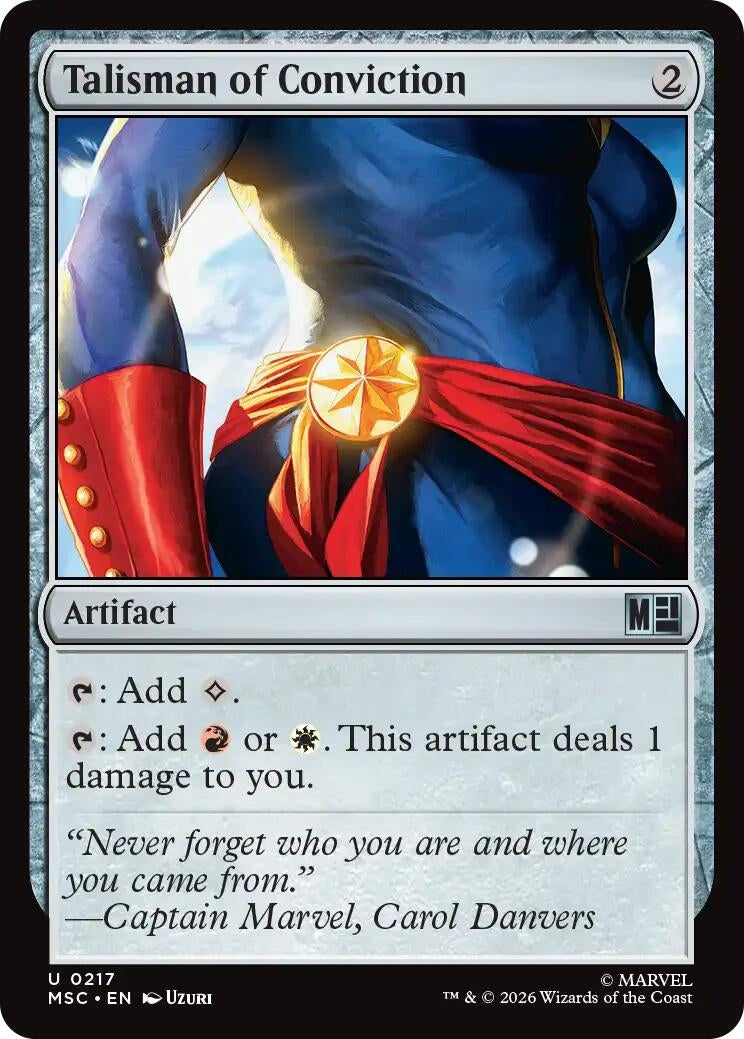 Image for Talisman of Conviction (217) (MSC) - Magic: The Gathering