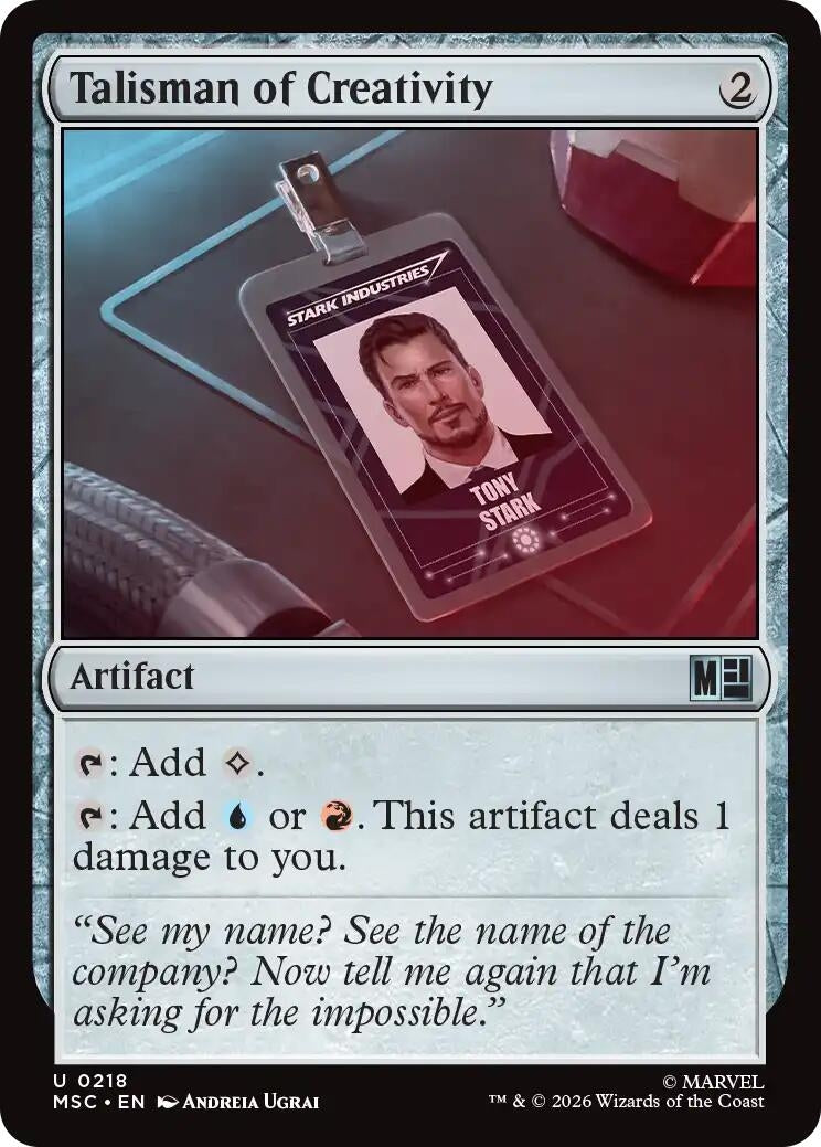 Image for Talisman of Creativity (218) (MSC) - Magic: The Gathering