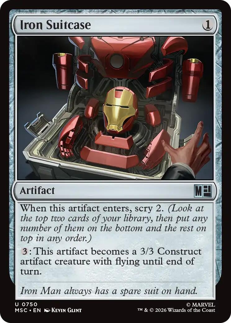Image for Iron Suitcase (750) (MSC) - Magic: The Gathering