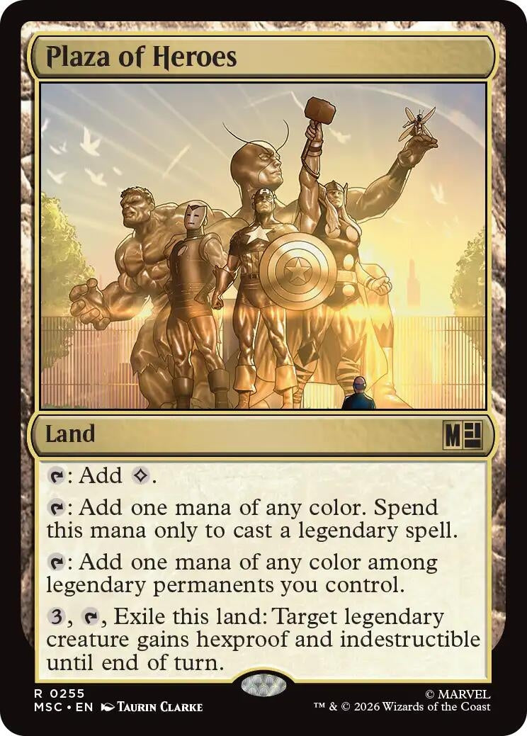 Image for Plaza of Heroes (255) (MSC) - Magic: The Gathering